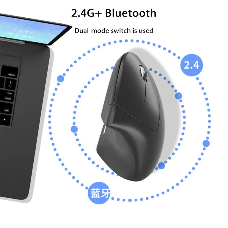 XIAOMI Wireless Vertical Mouse Bluetooth 2.4GHz