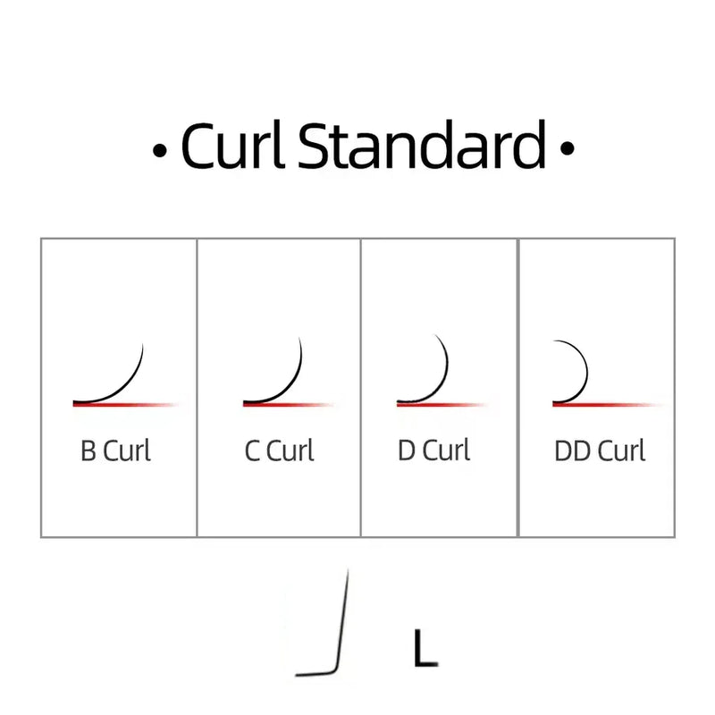 MARIA YY Extensões de cílios de volume M/L Curl Y